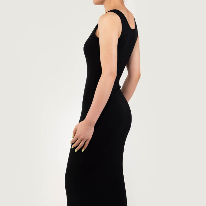 built in shapewear dress