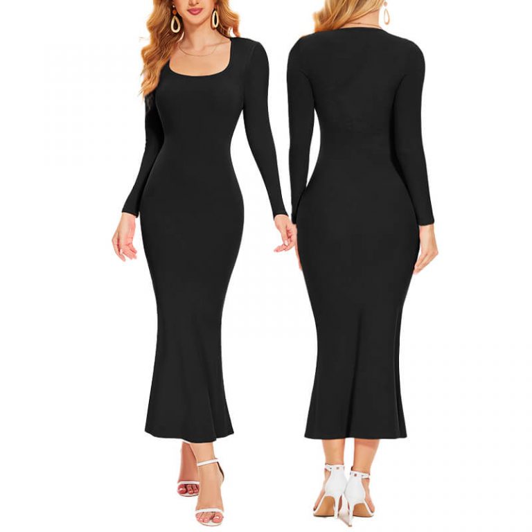 Built In Shapewear Dress, Lounge Dress, Shapewear Dress