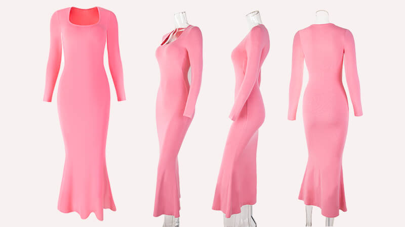 The Pink Long Sleeve Dress Review
