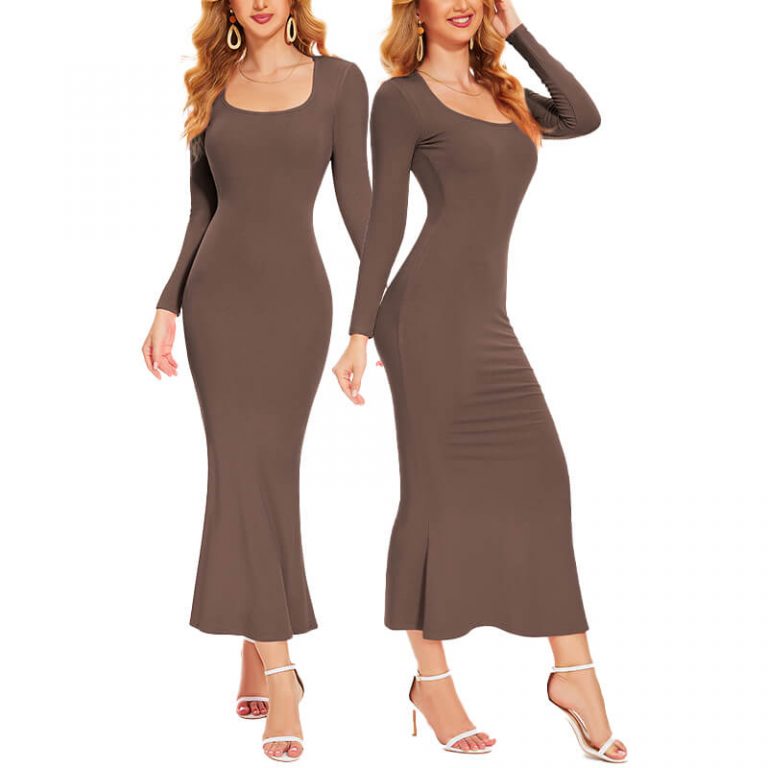 Built In Shapewear Dress, Lounge Dress, Shapewear Dress