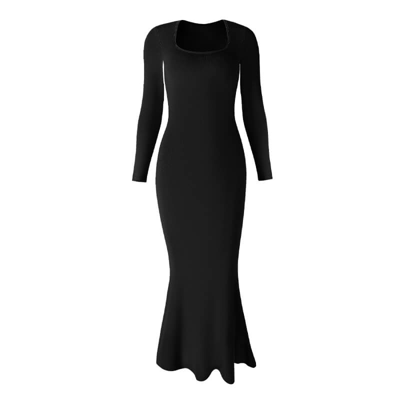 soft lounge long sleeve dress