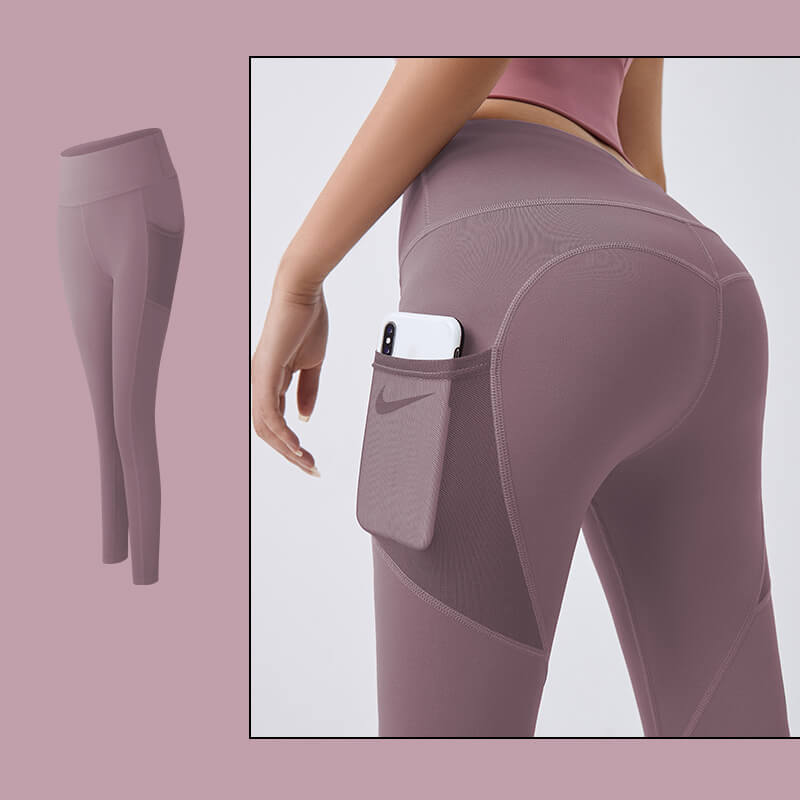 wholesale running Leggings Phone Pocket