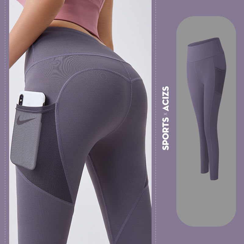 wholesale running Leggings Phone Pocket