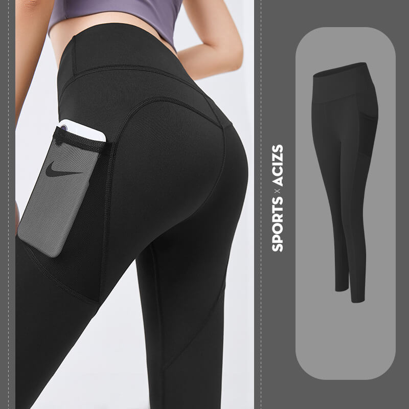 wholesale running Leggings Phone Pocket