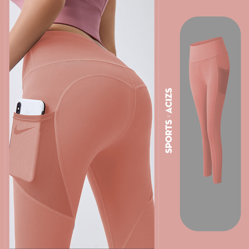 wholesale running Leggings Phone Pocket