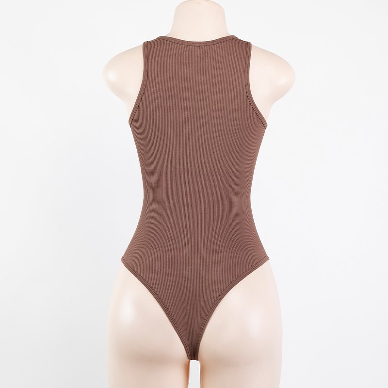 High cut thong bodysuit sahpewaer for women 