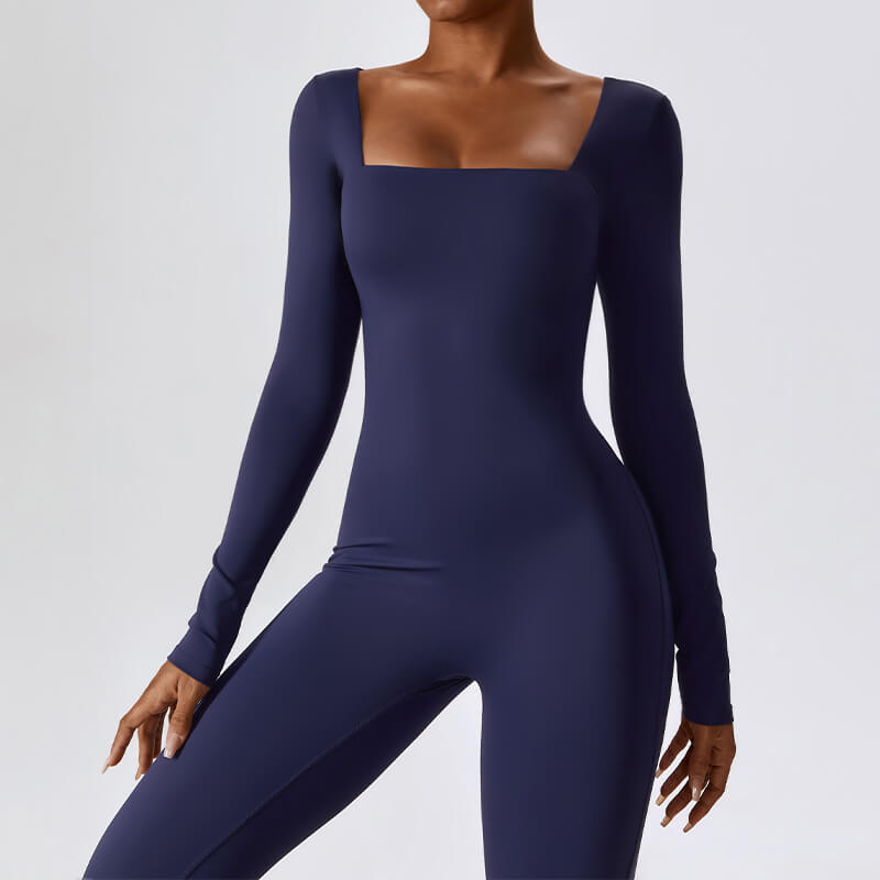 Square Neck Jumpsuit