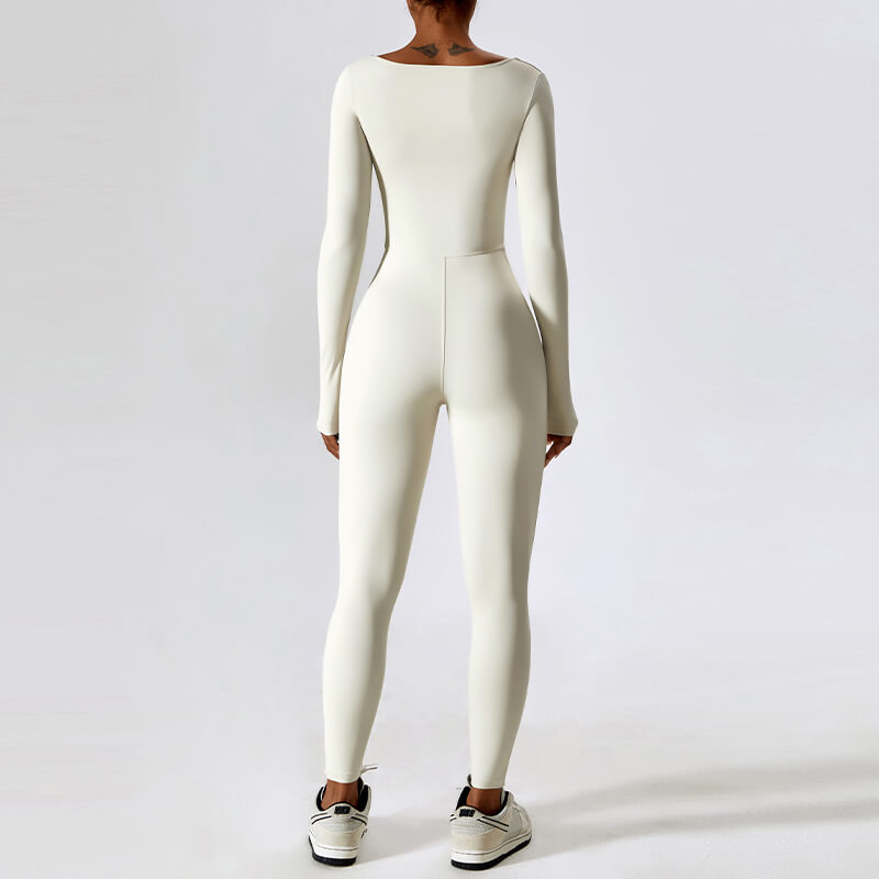 Square Neck Jumpsuit