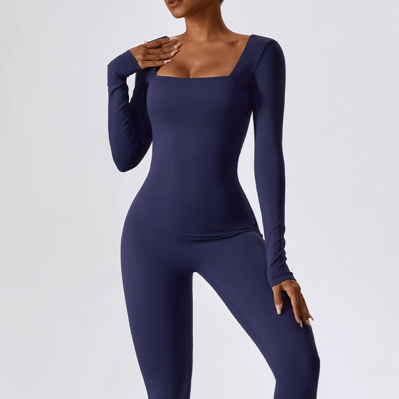 Square Neck Jumpsuit