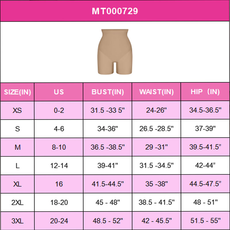 the sculpt mid rise short by size detail