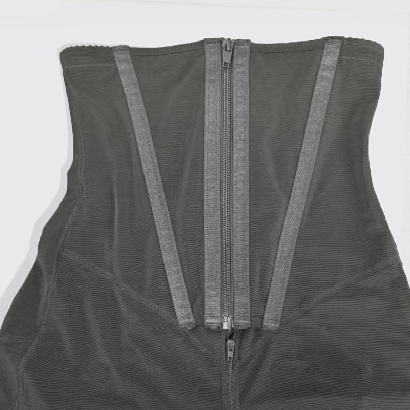 black butt lift high waist shapewear shorts by zip