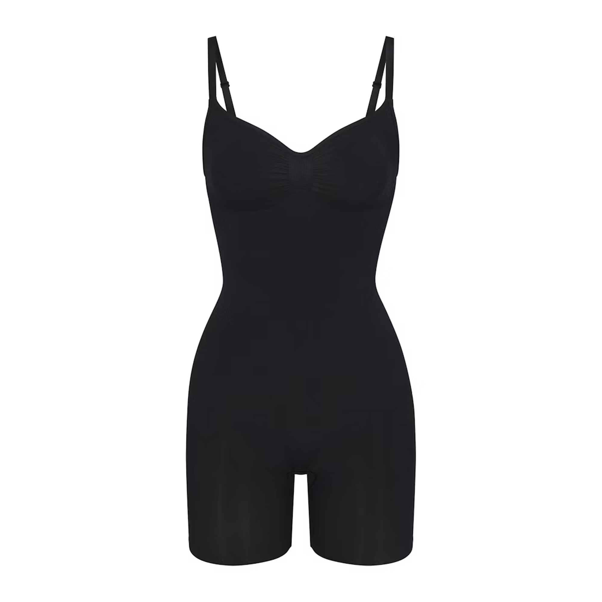 sculpt rear release bodysuit by front view